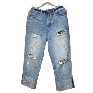 Urban Outfitters BDG cropped distressed jeans